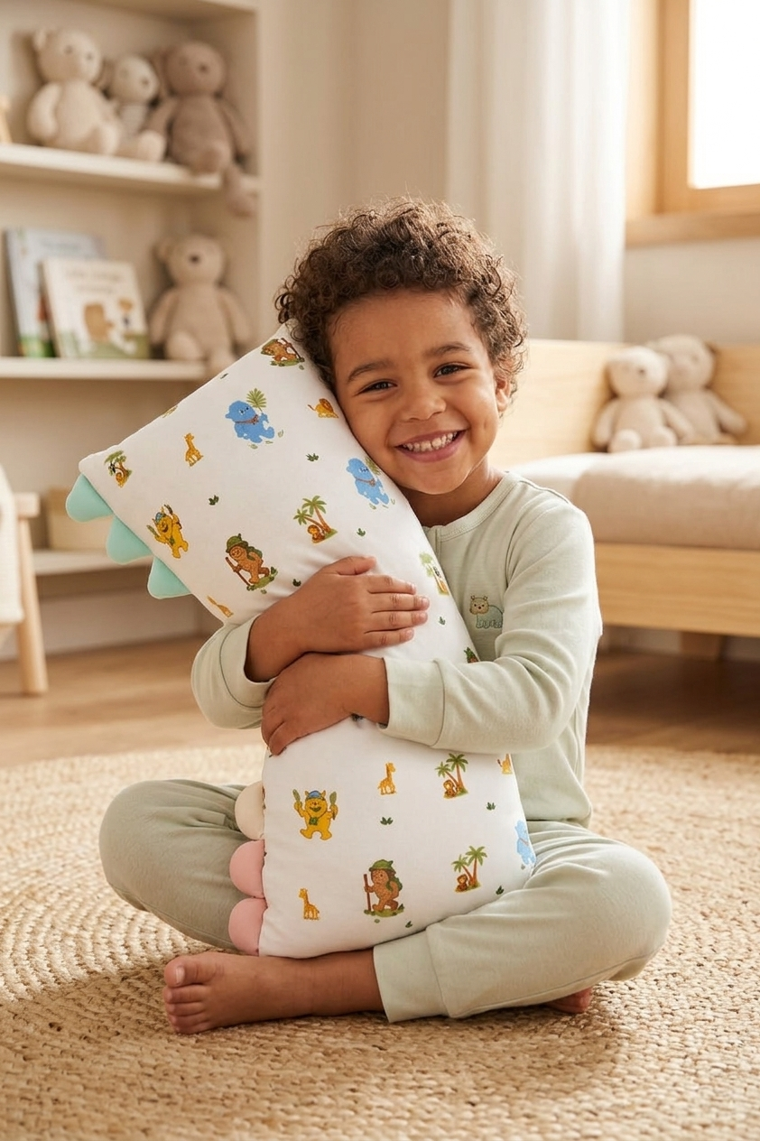 Theo's Lovey Pillow - Into the Jungle