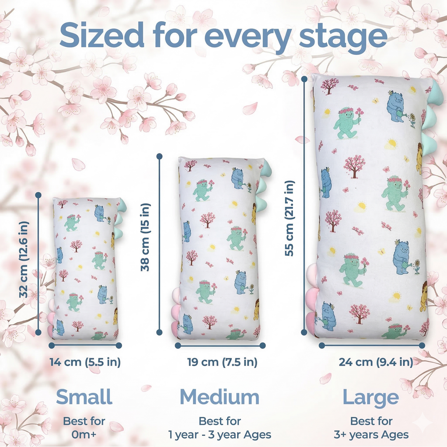 Theo's Lovey Pillow  - Into the Blossoms