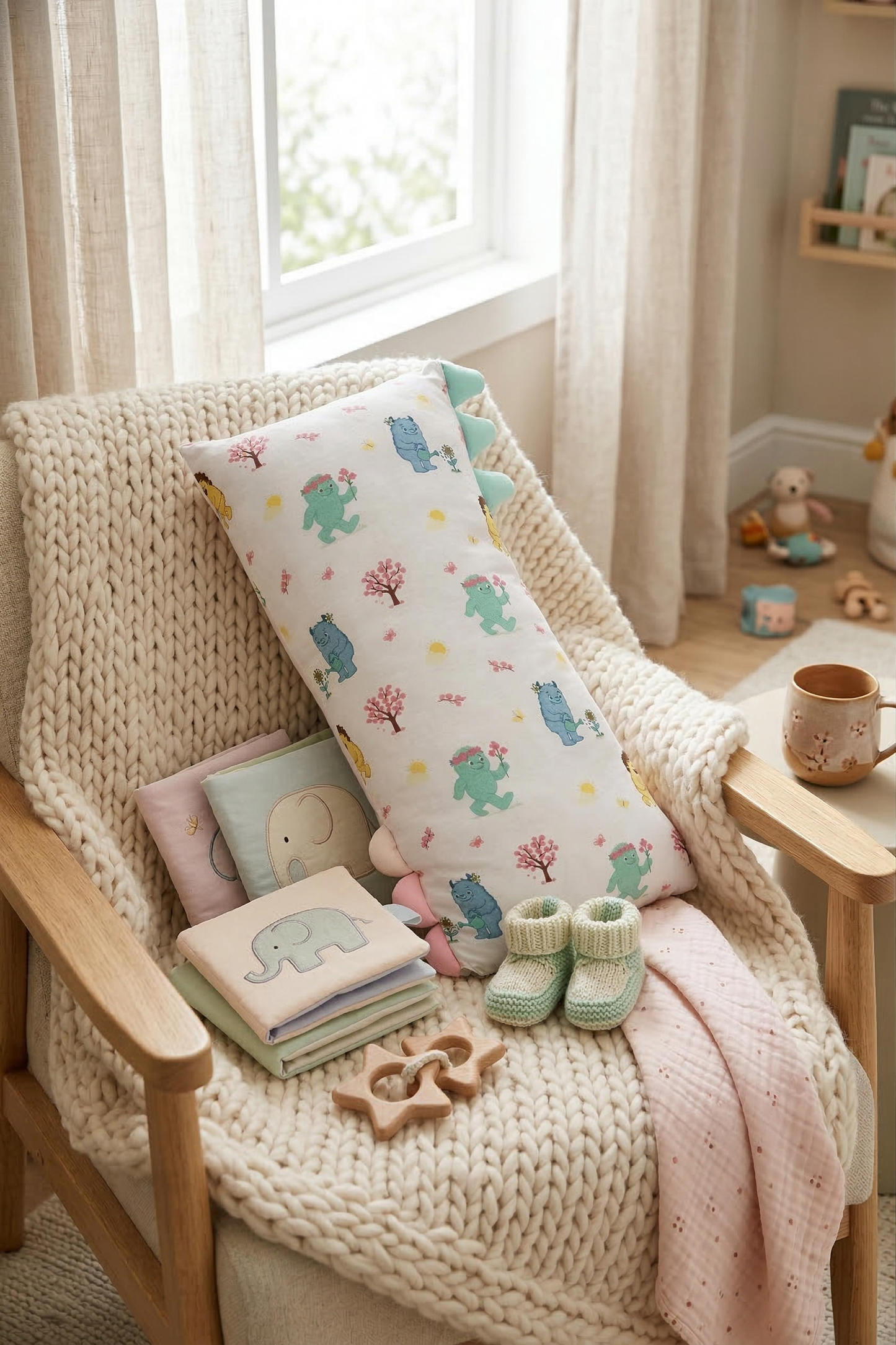 Theo's Lovey Pillow  - Into the Blossoms