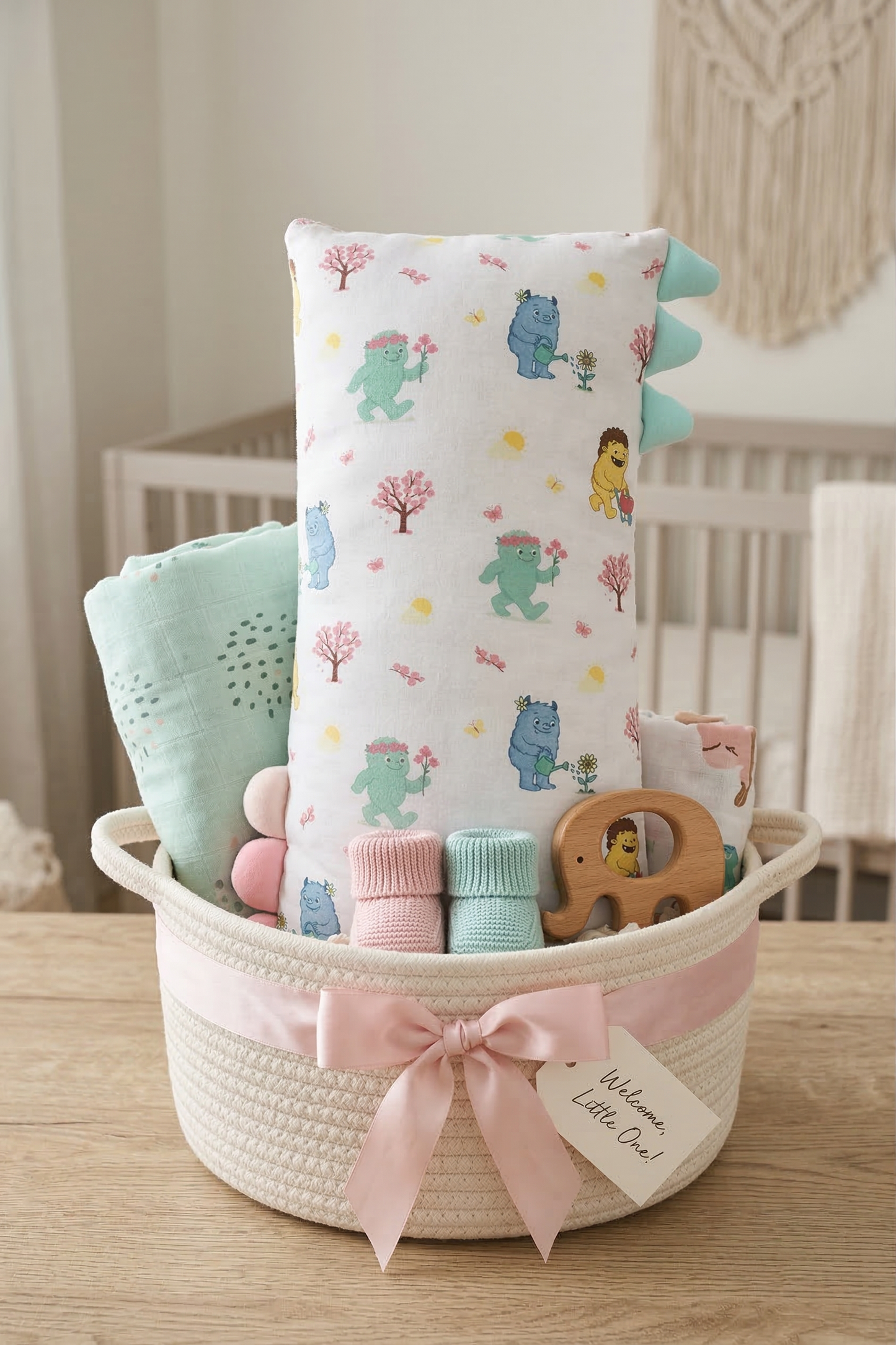 Theo's Lovey Pillow  - Into the Blossoms