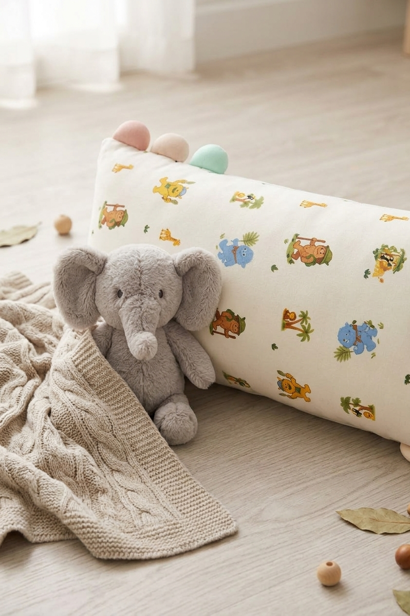 Theo's Lovey Pillow - Into the Jungle